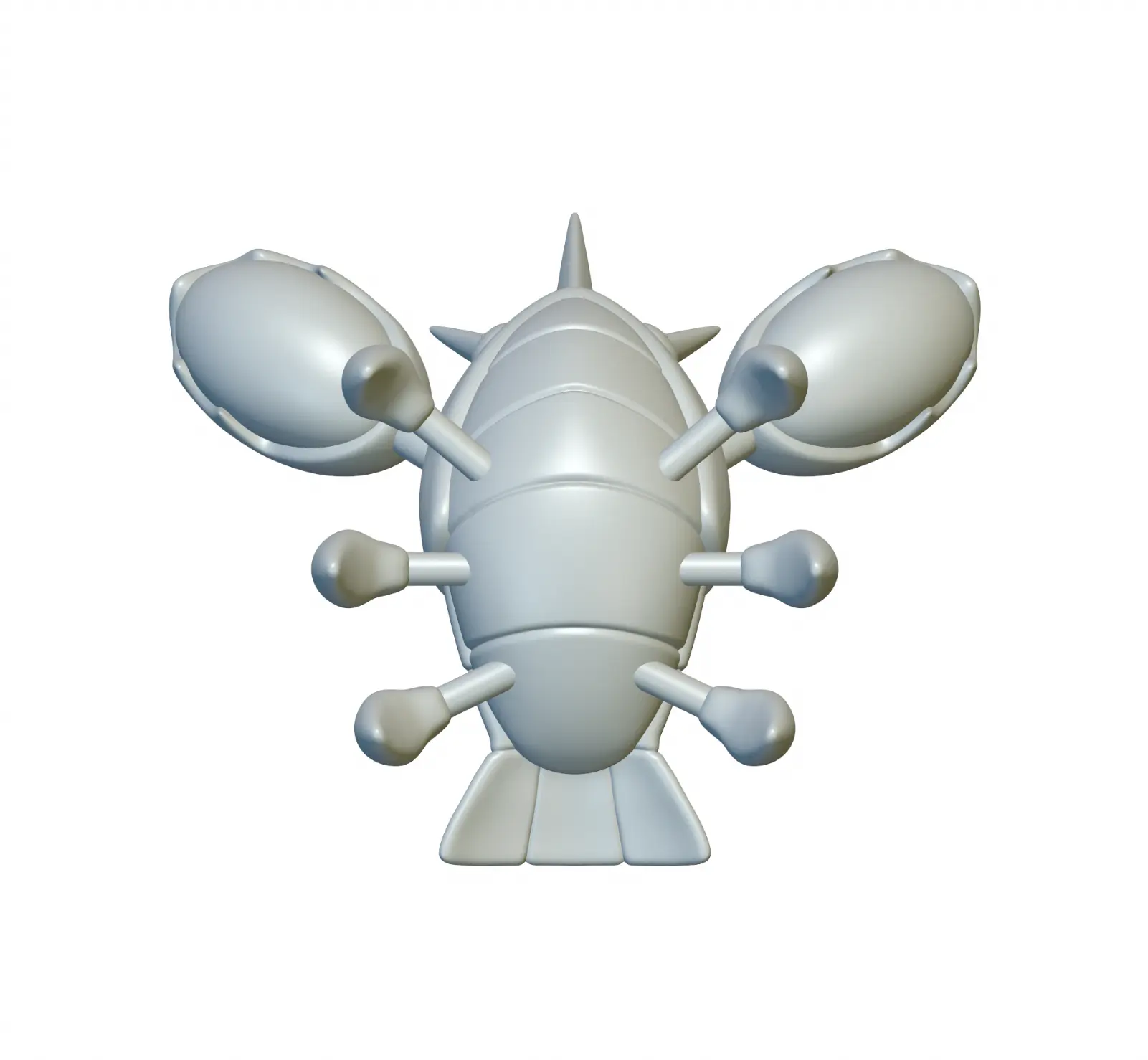 Pokemon Corphish #341 - Ready for 3D Printing!