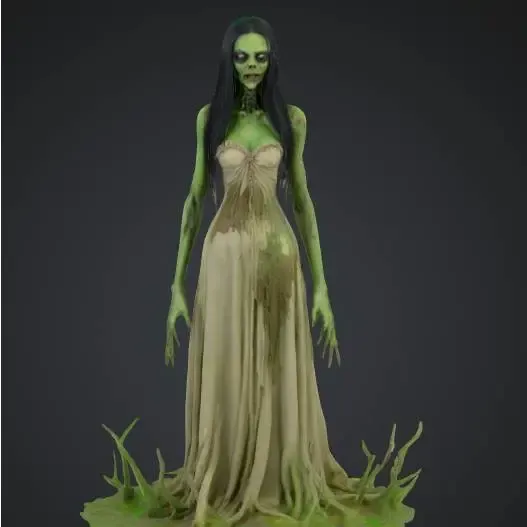 FREE grotesque undead bride game rpg