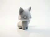 Cute Fox Figurine Chibi Character 3D Printable-3