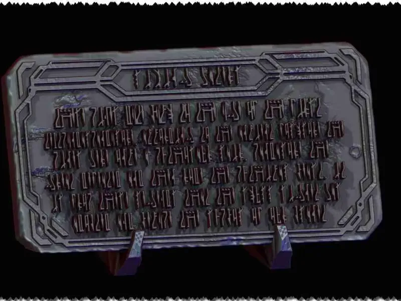 Living Waters Plaque Sign Mandalorian Star Wars