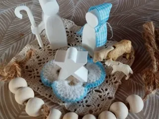 Simple Christmas Nativity Scene