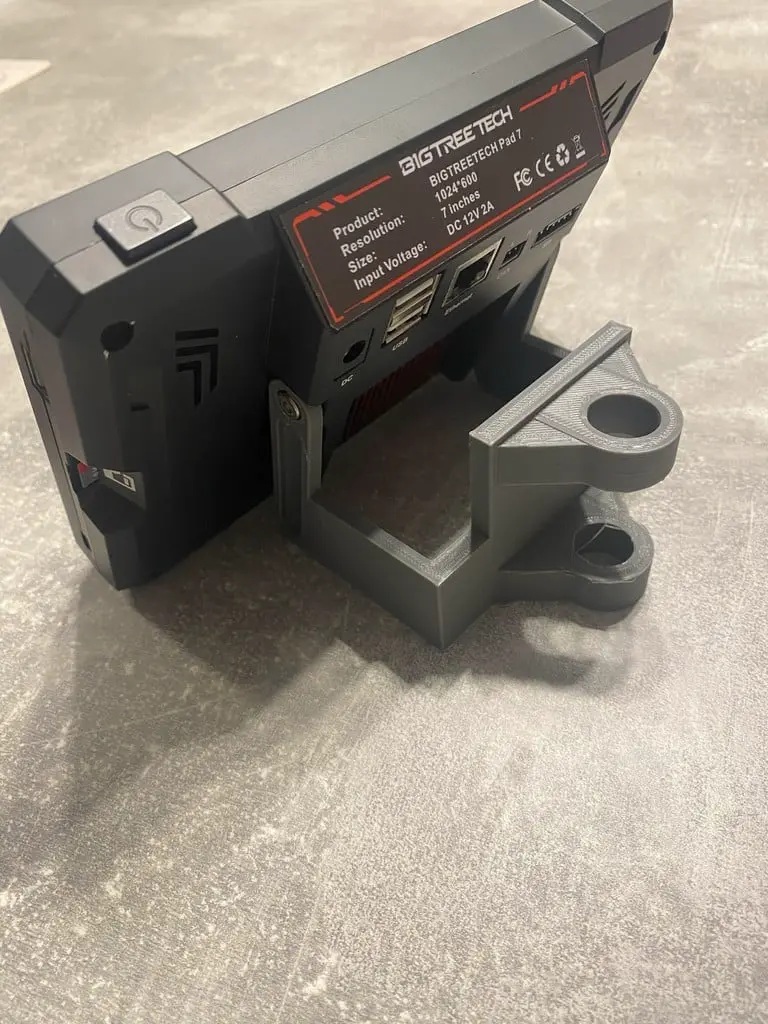 Free 3D Printer Parts STL Download - Bigtreetech Pad 7 Mount for ...