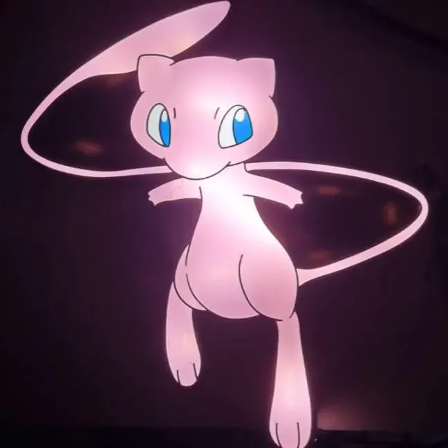 Caja de luz de Mew