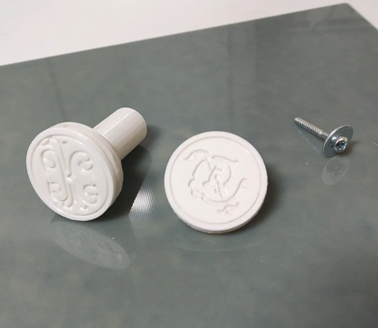 Anpassbare Wachs-Siegel-Stempel Monographie
