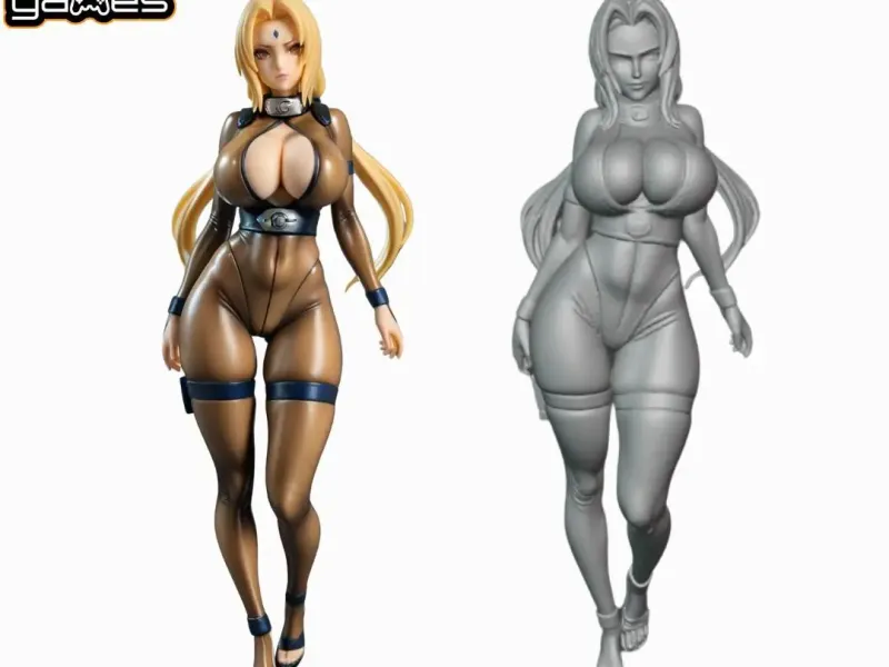 Tsunade traje ninja sexy Naruto