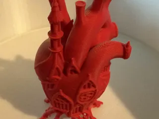 Gothic heart castle