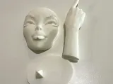 SHHH.. FEMALE STATUE-6