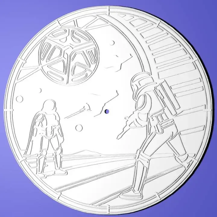 Space Clock 01