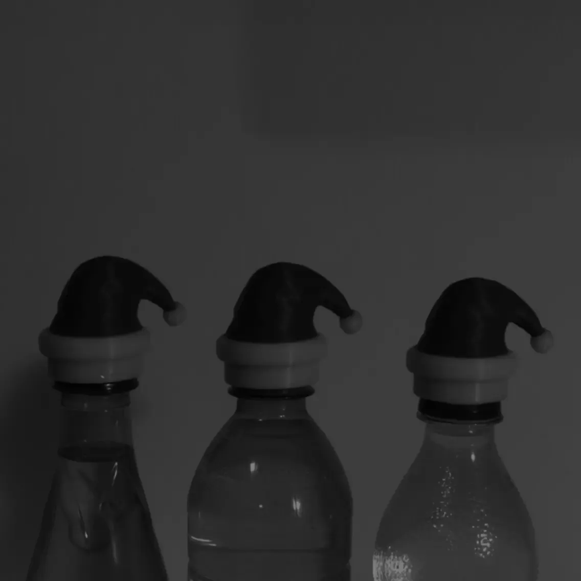 JollyTopper Santa Hat Bottle Cap