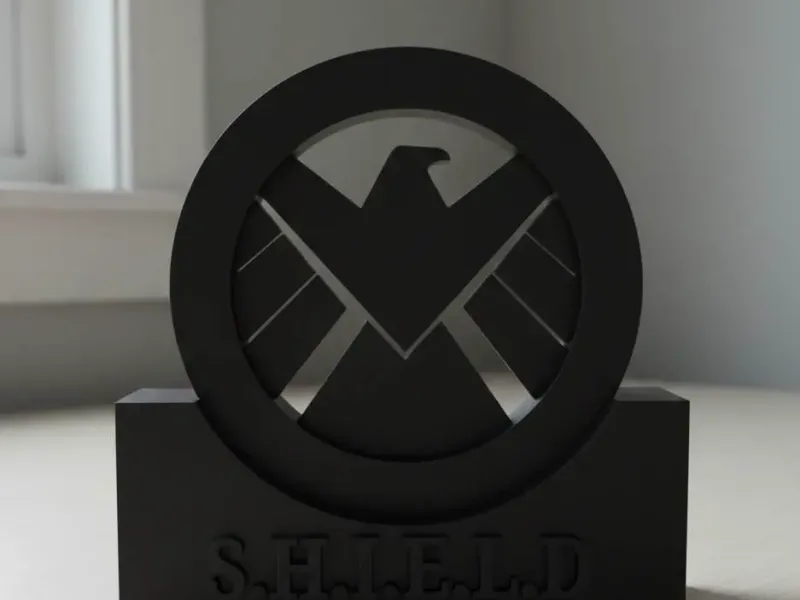 Agents of SHIELD Desk Plaque