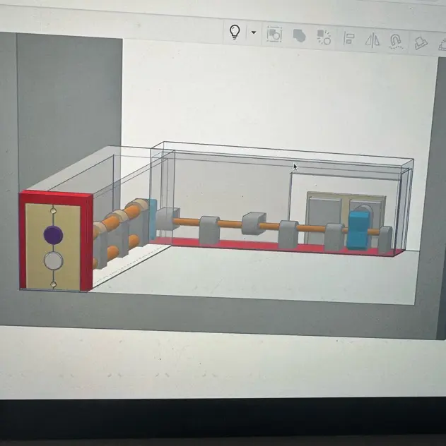 Kallax shelf light switch extender
