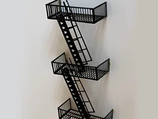 fire escape shelf