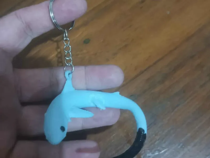 Shark Keychain