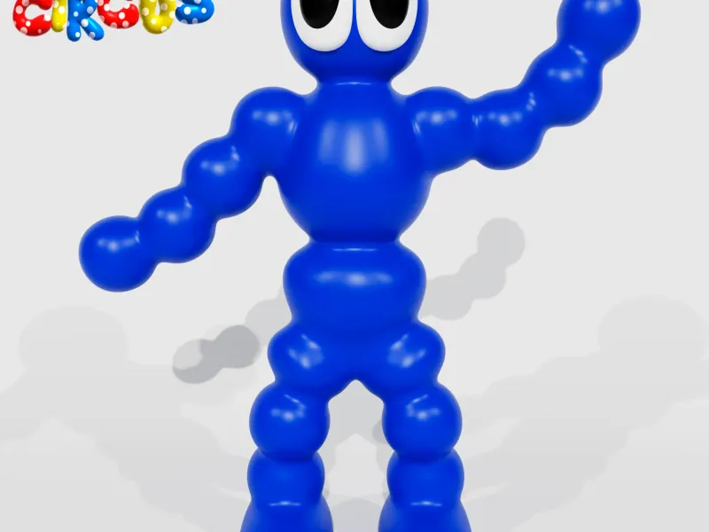 MR. BALLOON - THE AMAZING DIGITAL CIRCUS | 3D MODEL STL | TA