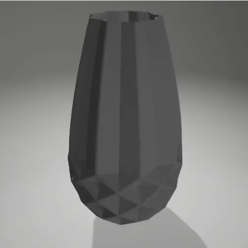 Modern TriangleLines Vase Decoration Household