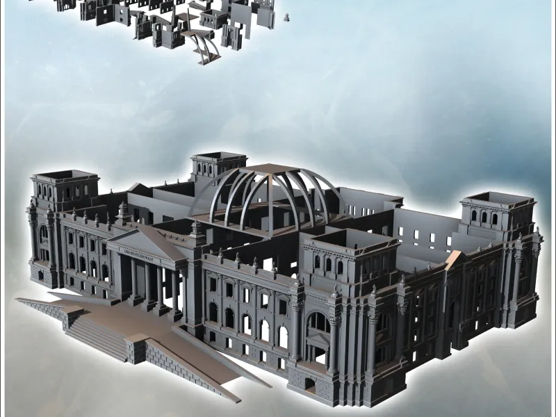 Antigo Palácio do Reichstag (Berlim, Alemanha) - miniaturas warha