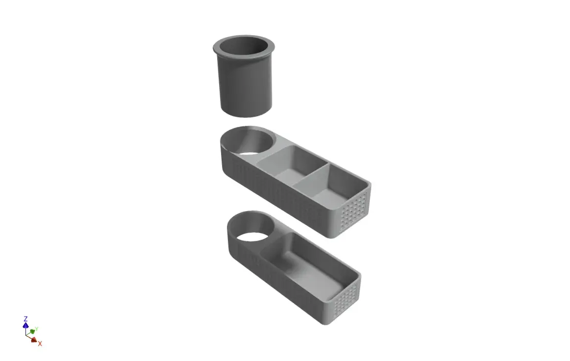 ROTATING DESKTOP ORGANIZER / DESIGNER ORGANIZER (SET)