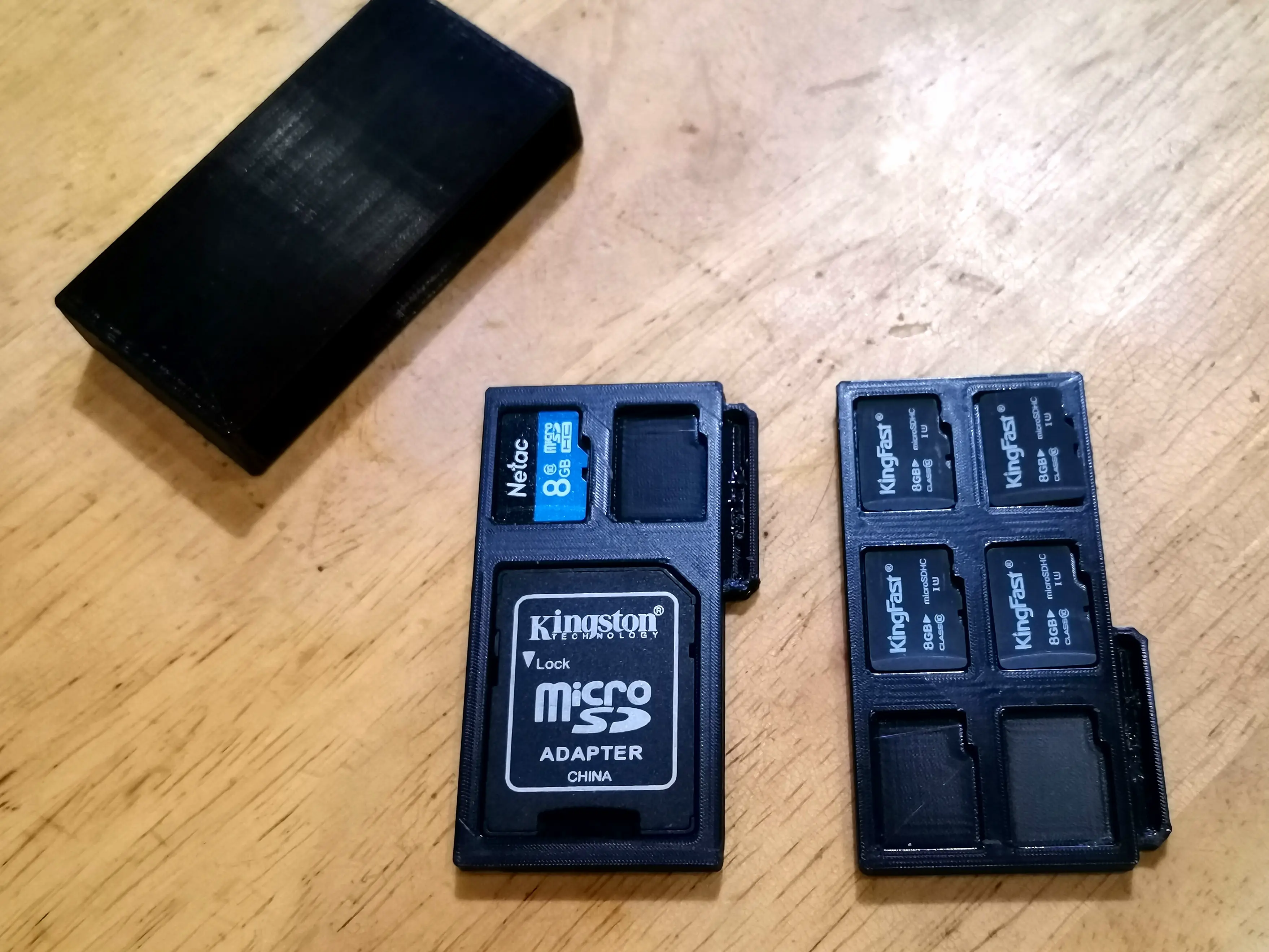 MicroSD card and Adapter Holder