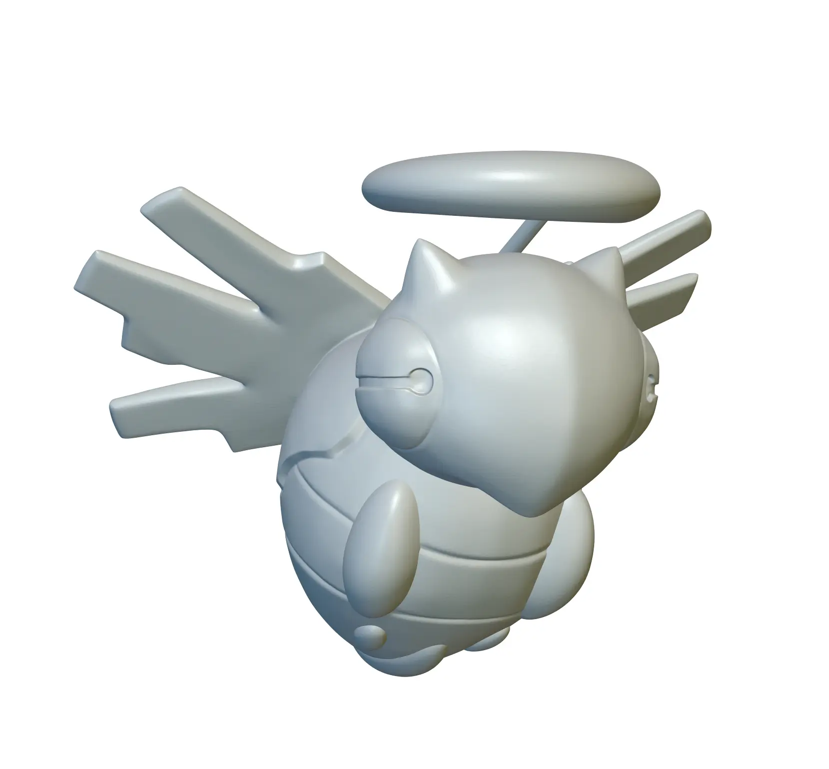 Pokemon Shedinja #292 - Ready for 3D Printing! | 3D models download ...