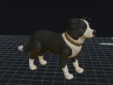 playful pet© series 1 #2 border collie flexi toy-1