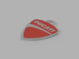 Ducati Logo Keyring-1