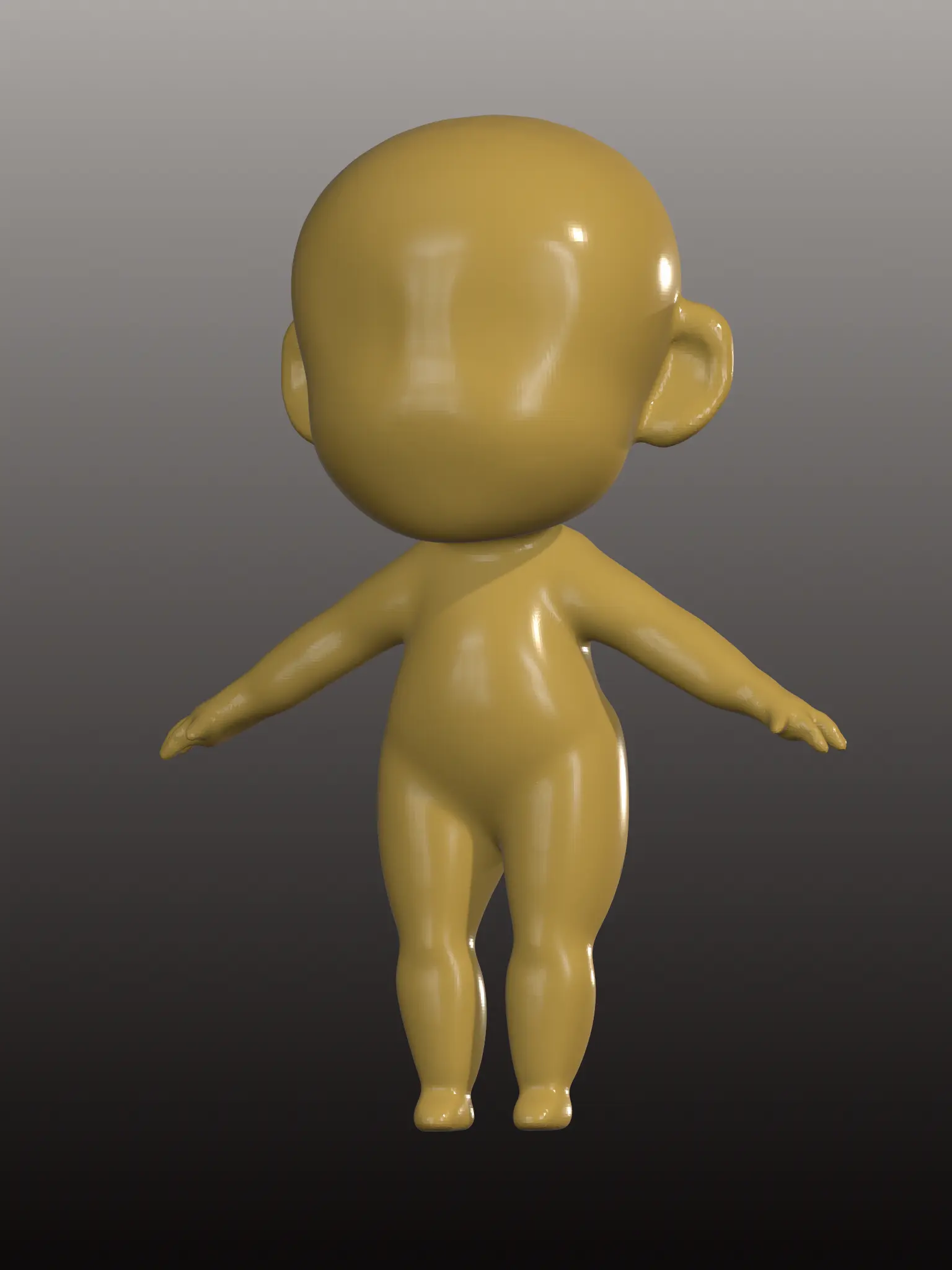 Chibi Base Mesh