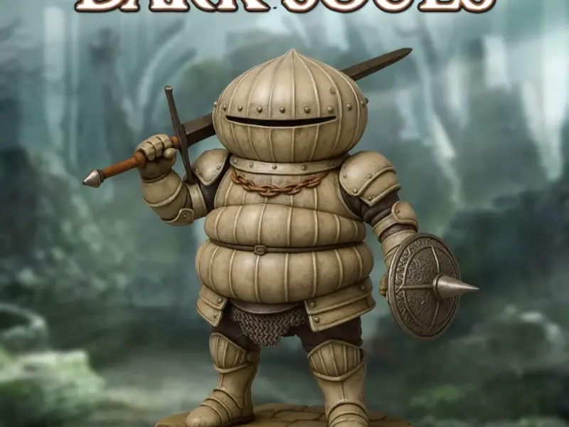 Siegmeyer of Catarina Dark souls Chibi
