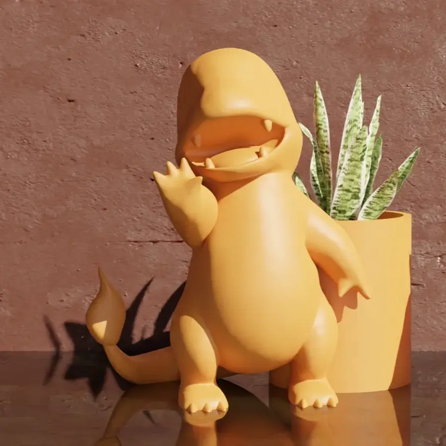 Charmander - Pokemon Pot Plant