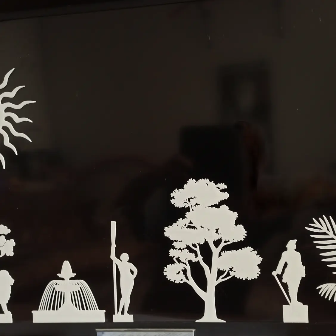 2D profiles of statues