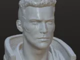 Ви киберпанк бюст (V cyberpunk)-2