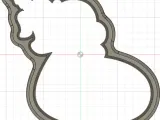 4in Unicorn Float Cookie Cutter-0