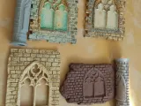 بكرة نقش بنمط نافذة قوطية للفخار والطين-3