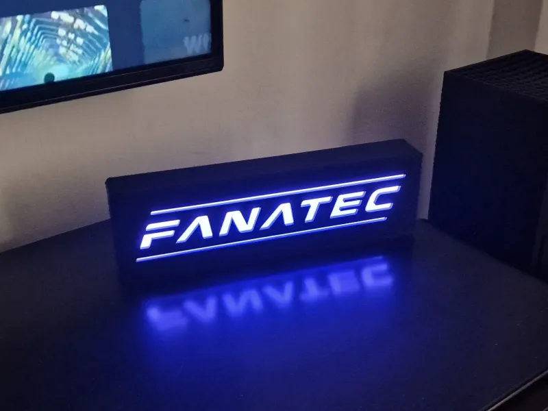 Fanatec Led-Schild