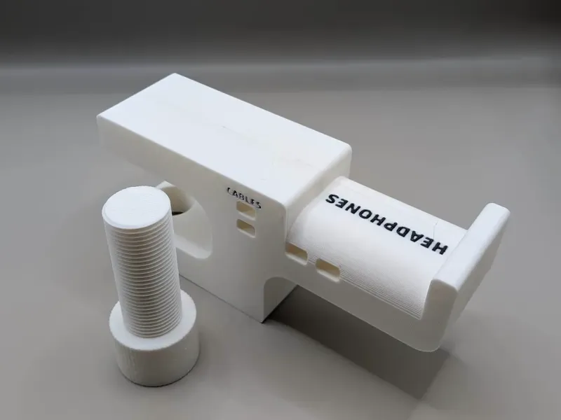Soporte robusto para auriculares para montar en el escritorio