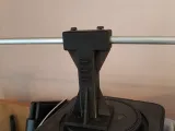Mounting base for a dipole antenna designed for an 8 mm diam-0
