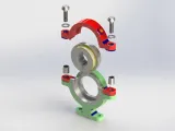 Split Pillow Block Bearing Housing STL – Mechanical Assembly-2