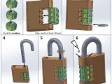 Combination padlock-3