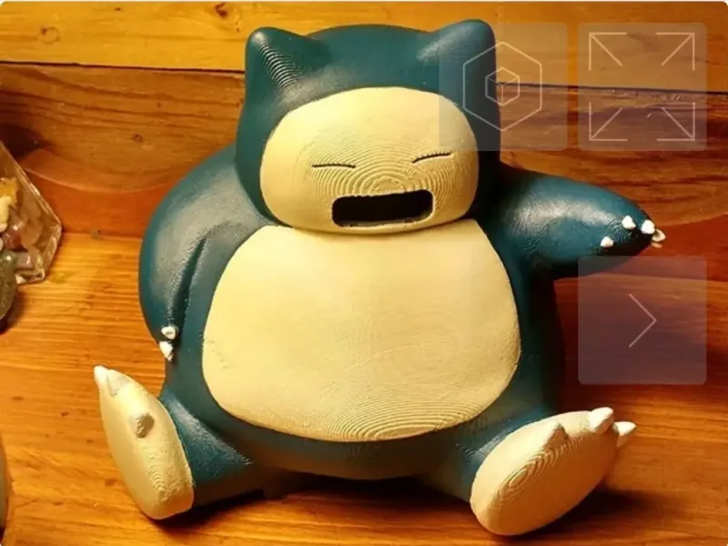 snorlax piggie bank