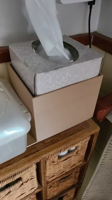 Tissue Box Holder (Square)