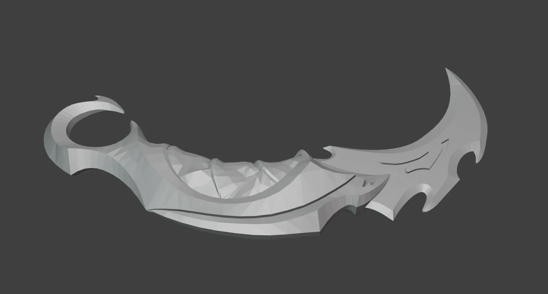 Karambit segador valiente
