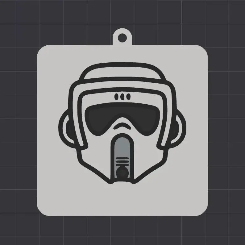 Scout Trooper keychain 