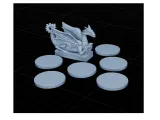 Gothic Dragon Coaster-1