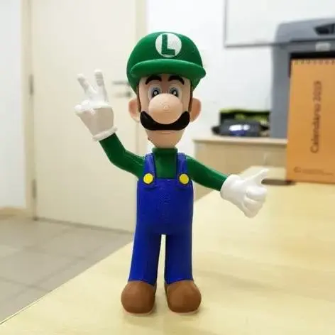 Luigi from Mario games - Multi-color
