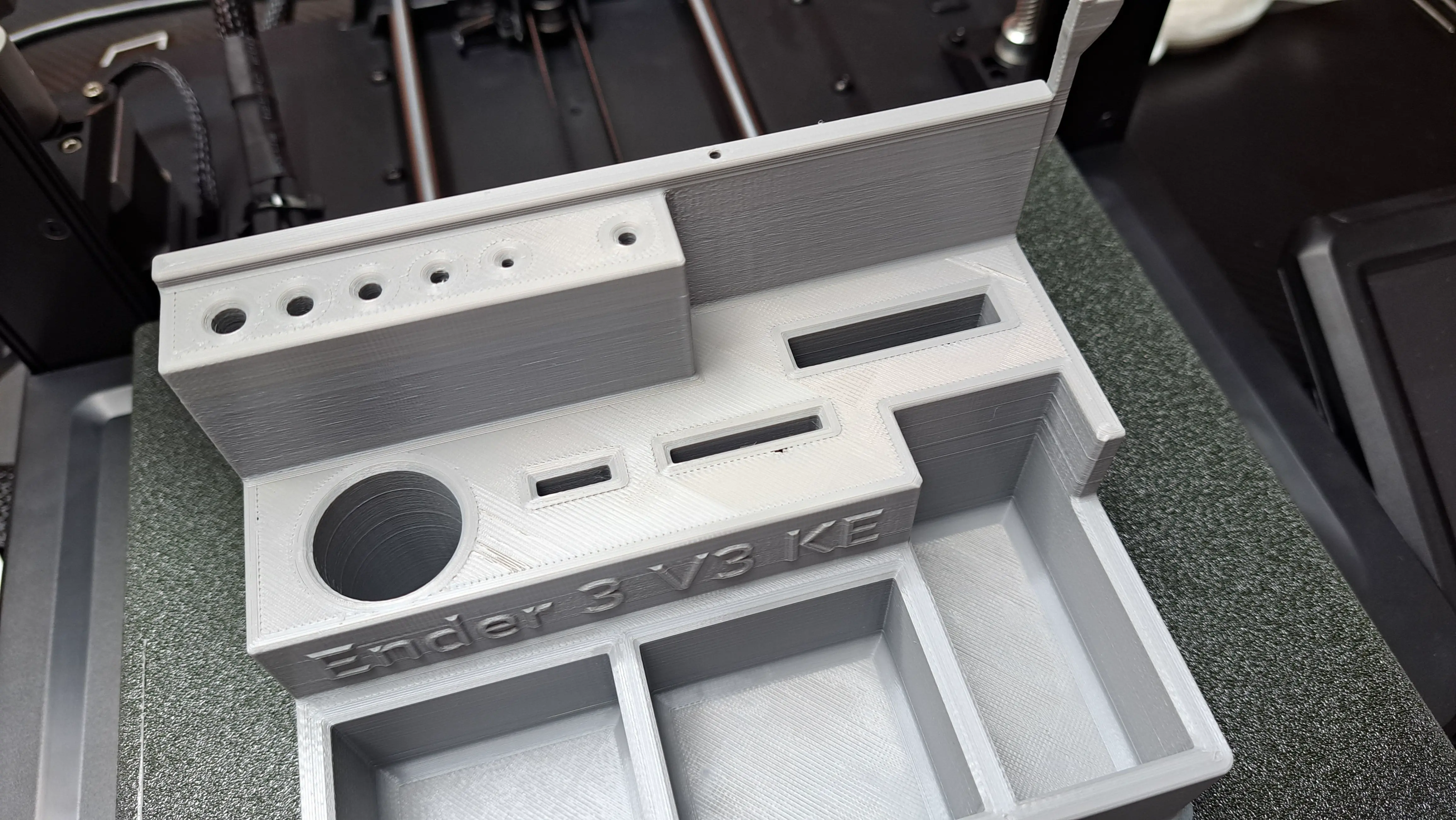 Suporte de ferramentas Creality Ender 3 V3 KE + chave de fendas hexagonal