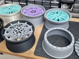 200mm Wheel Base // Low and High rim for nice designs