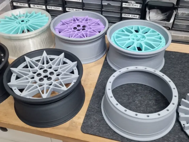200mm Tekerlek Tabanı // Güzel tasarımlar için Alçak ve Yüksek jant