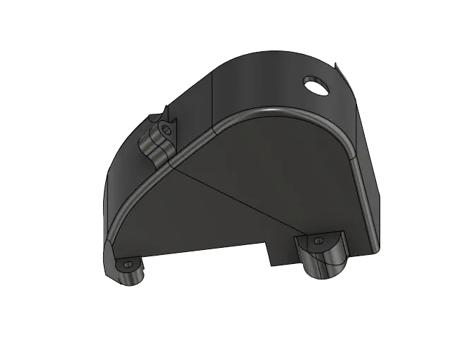 X-Maxx Two Piece Gear Cover - Improved