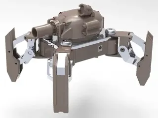 Creality Four-Legged Fury 3D-printed robot
