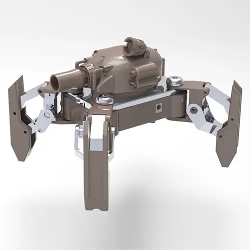 Robot Creality Four-Legged Fury impreso en 3D
