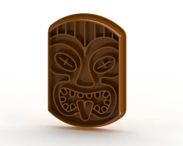 Tiki Cookie Cutter